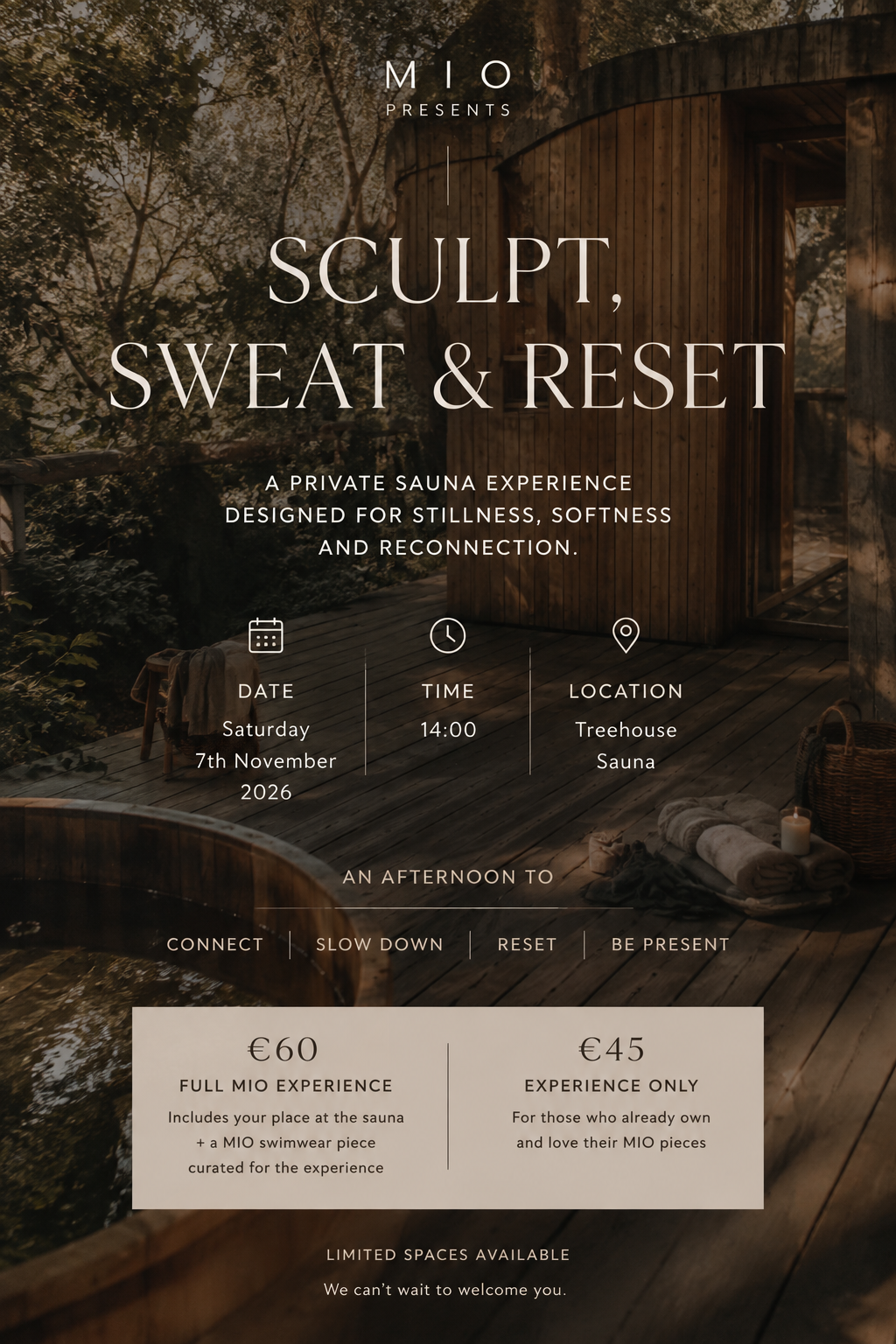 MIO Sauna Experience Ticket
