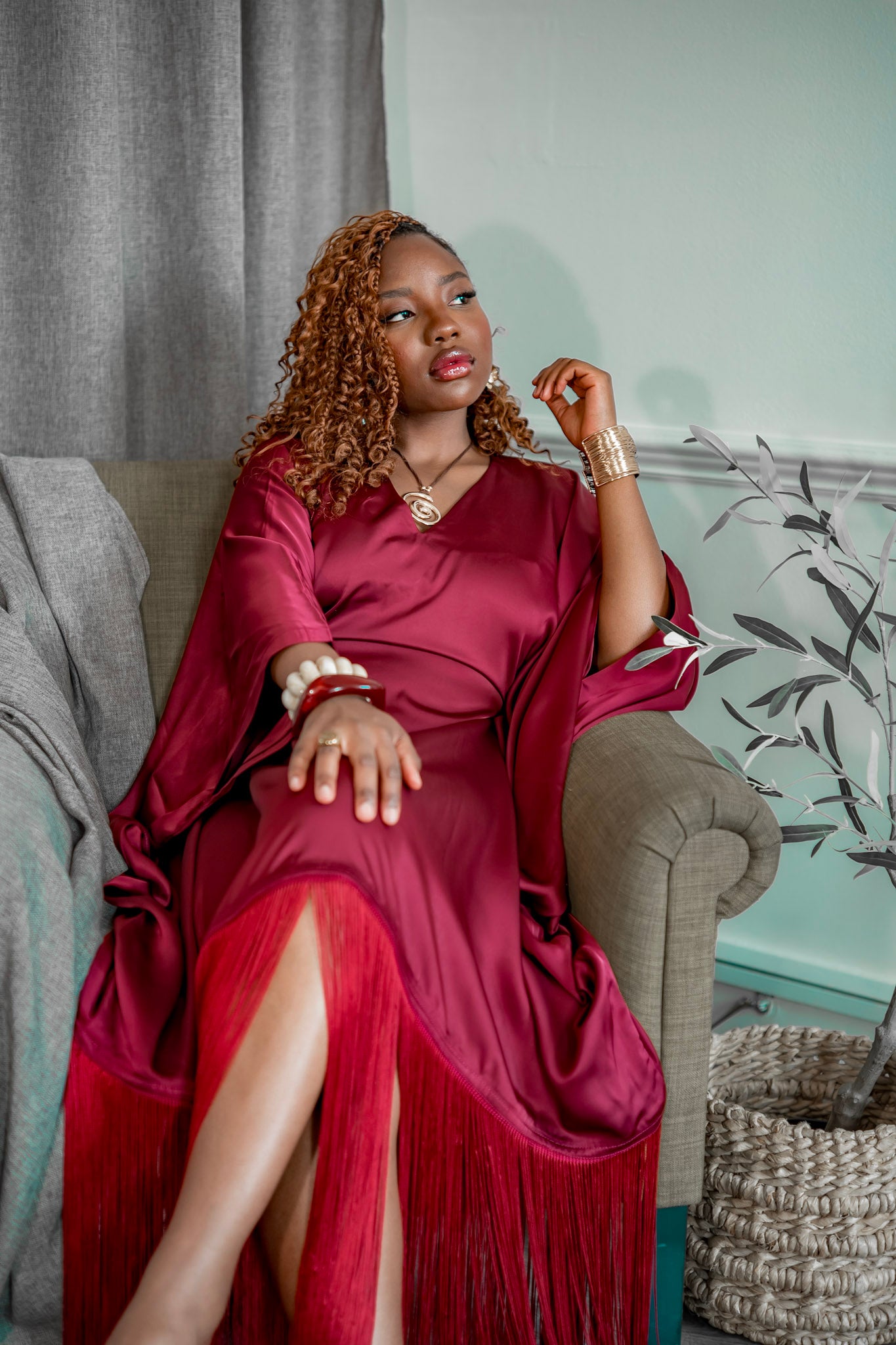 Sumai-Kaftan Dress