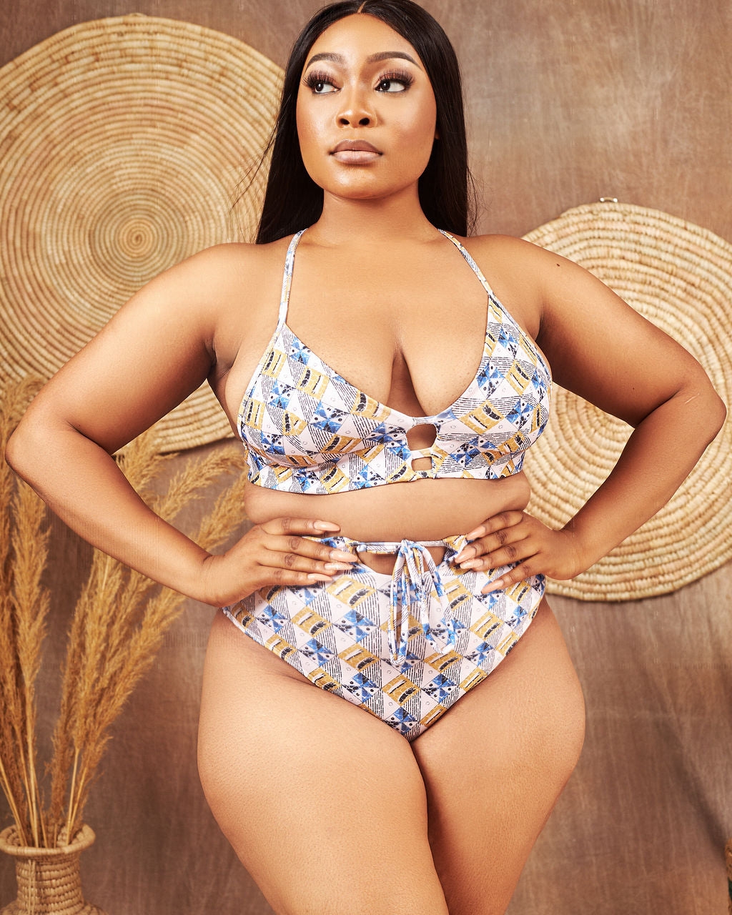 Zain: Pastel Blue Bikini Bottom